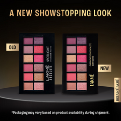 Lakme Glitterati Chroma Chic Eye Shadow Palette - Smokin Glam