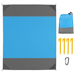 Sand Proof Picnic Blanket with 4 Anchors