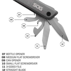 SOG Multitool with Hex Driver Set