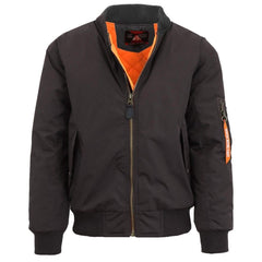 Spire by Galaxy Men's Heavyweight MA-1 Bomber Jacket