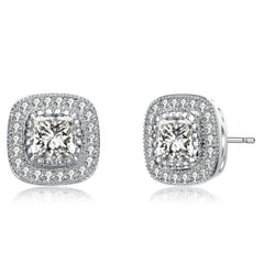 Square Stud Earrings