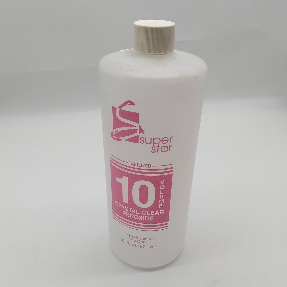Marianna Super Star Crystal Clear Stabilized 10 Volume Peroxide 32 fl oz 900 ml