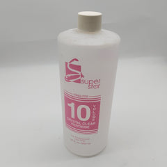 Marianna Super Star Crystal Clear Stabilized 10 Volume Peroxide 32 fl oz 900 ml