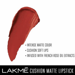 Rouge à lèvres mat Cushion Lakme - Datte rose