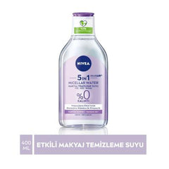 Nivea Micellar Makeup Remover Water - Gentle, Effective Cleansing for Sensitive Skin - 13.53 fl oz