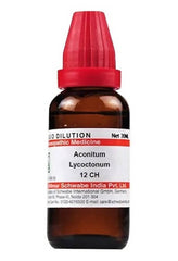 Dilución de Aconitum Lycoctonum de Dr. Willmar Schwabe India
