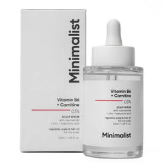 Sérum capillaire pour le cuir chevelu Minimalist à la vitamine B6 + carnitine 03%