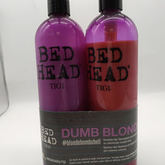 TIGI Bed Head Dumb Blonde Shampoo & Reconstructor Duo, 25.36 oz Each