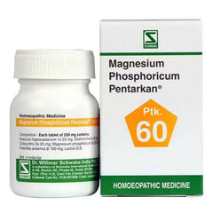 Dr. Willmar Schwabe India Comprimés Magnesium Phosphoricum Pentarkan Ptk 60