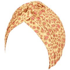 Turban Hat – Cheetah Print