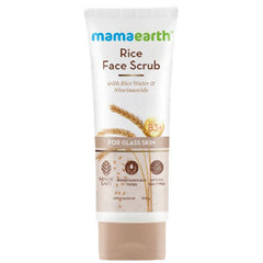 Gommage pour le visage au riz Mamaearth avec eau de riz et niacinamide