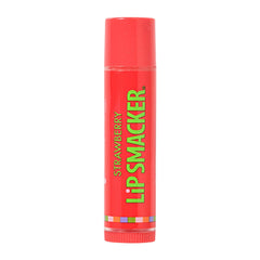 Lip Smacker Strawberry Lip Balm - Moisturizing, Flavored, and Portable Lip Care for Dry Lips