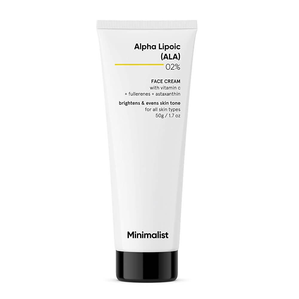 Crème visage Alpha Lipoic (ALA) 02% Minimalist