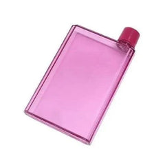 Unique Design Portable Book Paper Cup Botlte Flat Water Bottle Clear Paper Pad Water Bottle Flat Drinks Kettle Notebook Drink Bottle for Water