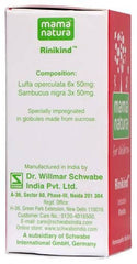 Dr. Willmar Schwabe India Mama Natura Rinikind Globules