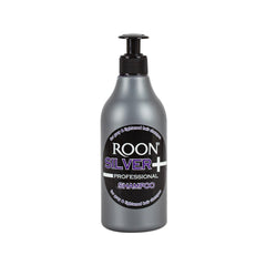 Roon Silver Shampoo 500ml - Antimicrobial Hair Care for Healthy Scalp & Shine