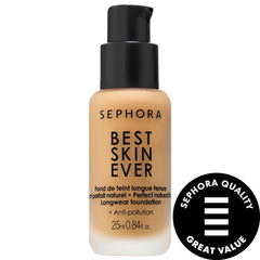 Best Skin Ever Base de maquillaje líquida - Acabado natural, hidratación durante 12 horas y protección contra la contaminación - Best Skin Ever