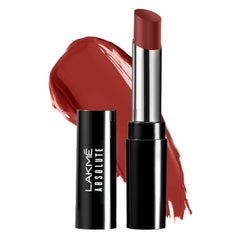 Lakme Absolute Skin Dew Satin Lipstick - 301 Rouge audacieux
