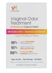 VH Essentials Vaginal Odor Treatment Suppositories with Applicator