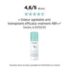 Vichy 48H Anti-Perspirant Aérosol Deodorant Set of 2