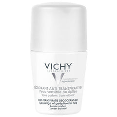 Vichy 48H Anti-Perspirant Roll-On Deodorant for Sensitive Skin