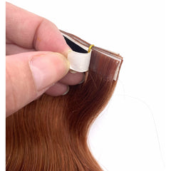 Extensiones de cabello adhesivas VIP TapeX System, onduladas, de 18"