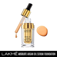 Lakme Absolute Argan Oil Serum Foundation - Cool Ivory