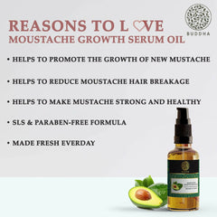 Buddha Natural Sérum para el crecimiento del bigote