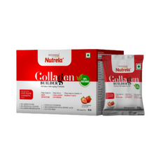 Poudre Nutrela Patanjali, favorisant la production de collagène - arôme fraise