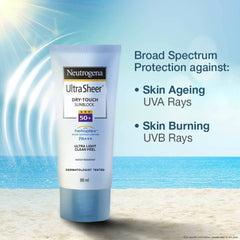 Écran solaire Ultra Sheer Neutrogena, SPF 50+