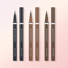 WAKEMAKE Any Proof Brush Eyeliner 0.6g+0.6g[1+1] (3colors)