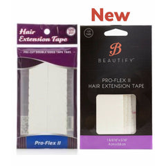 Walker Tape & Beautify Pro Flex II Tabs & Rolls Wig Extension Tape - Pick Size