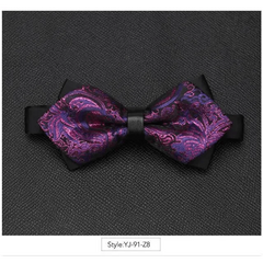 Wedding Men Butterfly Bowtie Formal Bow Ties Beautiful Printed Men Luxury Adjustable Business Bowties