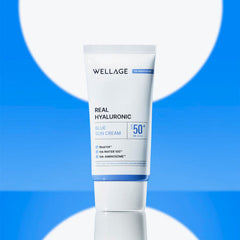 WELLAGE Real Hyaluronic Blue Sun Cream SPF50+ PA++++ 50ml