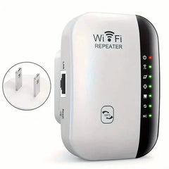 WiFi Repeater Plus Boosts WiFi Signal, Extends Internet Coverage, Cell Phone Signal Amplifier for Home