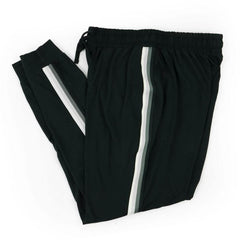 Women's Lightweight Elastic Sweat Pants Varsity Joggers with Drawstring Tie