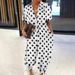 Women's Ordinary Deep V Jumpsuit