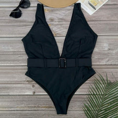 Women's Plunge One-Piece Swimsuit