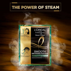 Masque vapeur lissant et profondément nourrissant à l'huile extraordinaire L'Oreal Paris