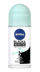 Nivea Women's Anti-Stain Roll-On Deodorant for Long-Lasting Freshness - 1.69 fl oz
