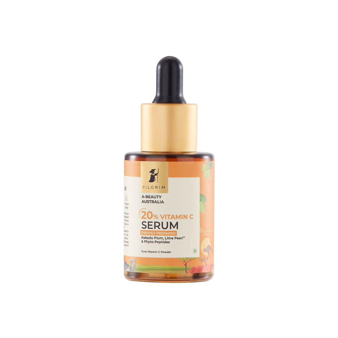 Sérum Pilgrim 20% Vitamin C à la prune de Kakadu australienne et à la vitamine C pure