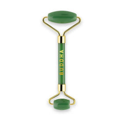 Rouleau masseur pour le visage Buddha Natural Green-M en jade vert (vert)
