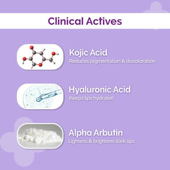 The Derma Co 2% Kojic Acid Face Serum & 1% Kojic Acid Lip Balm
