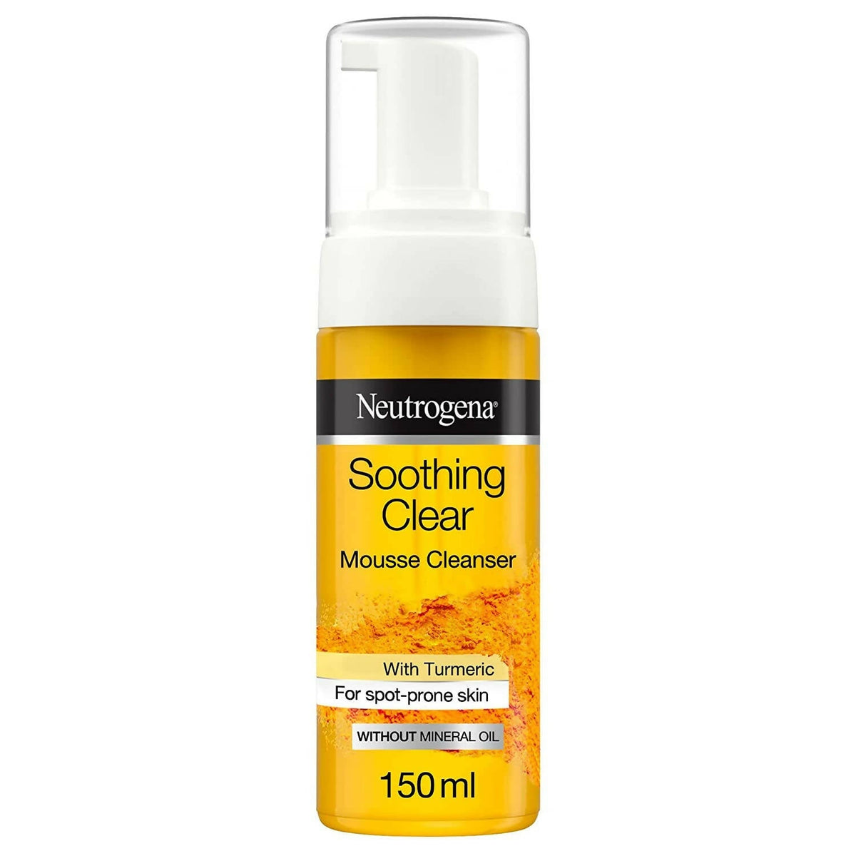 Mousse nettoyante Clear and Soothe de Neutrogena