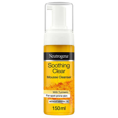 Mousse nettoyante Clear and Soothe de Neutrogena
