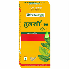 100 gouttes de tulsi Herbal Canada