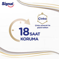 Dentifrice blanchissant Signal Complete Care 8 bénéfices - Dentifrice familial avec 8 bénéfices pour l'hygiène bucco-dentaire
