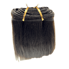 Zury 100% Human Hair Micro Yaky Perm Straight Extensions - Choose Size